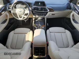 2019 BMW X3 sDrive30i with VIN 5UXTR7C5XKLF32300, listed as a Copart auction lot 45169765 with 39,996 mi miles and Salvage Title. Bid and sale history available at carsss.com. Image 8.