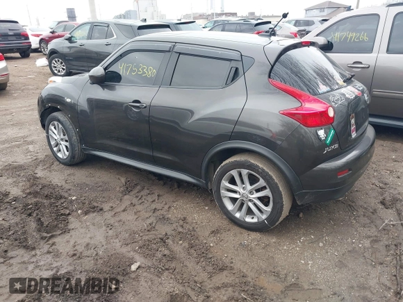2013 Nissan Juke SL with VIN JN8AF5MV5DT230602, listed as a IAAI auction lot 42236766 with 133,884 mi miles and . Bid and sale history available at DreamBid. Image 3.