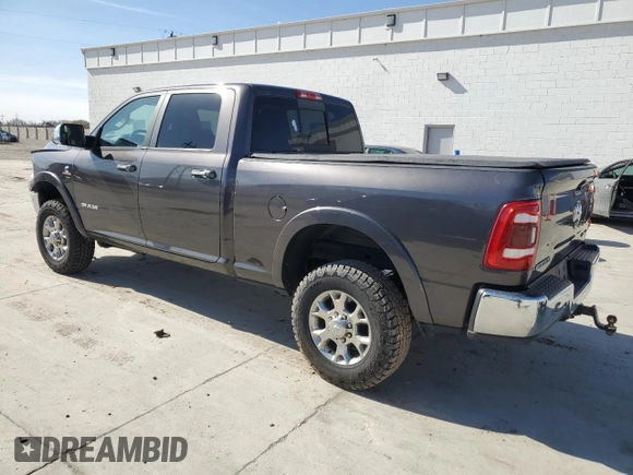 2020 Ram 2500 Laramie with VIN 3C6UR5FL6LG122309, listed as a Copart auction lot 48019295 with 57,352 mi miles and Salvage Title. Bid and sale history available at carsss.com. Image 2.