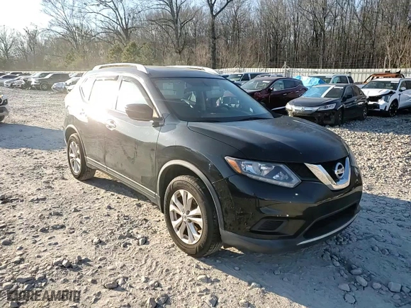 2016 Nissan Rogue SV with VIN KNMAT2MT4GP666467, listed as a Copart auction lot 45855085 with 148,250 mi miles and Salvage Title. Bid and sale history available at carsss.com. Image 12.