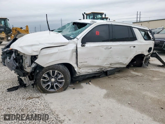 2022 Chevrolet Tahoe LT with VIN 1GNSCNKD8NR351987, listed as a Copart auction lot 51801305 with Not provided miles and Non repairable. Bid and sale history available at DreamBid. Image 1.