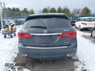 2016 Acura MDX with VIN 5FRYD4H26GB044762, listed as a IAAI auction lot 41400131 with 122,213 mi miles. Bid and sale history available at carsss.com. Image 16.
