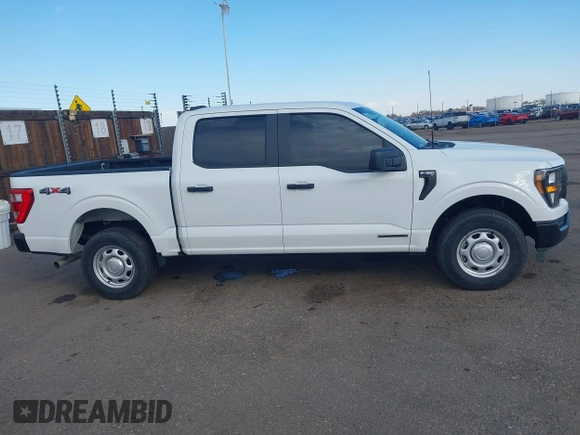 2023 Ford F-150 XL with VIN 1FTFW1ED9PFC02465, listed as a IAAI auction lot 41715526 with 21,343 mi miles. Bid and sale history available at carsss.com. Image 13.