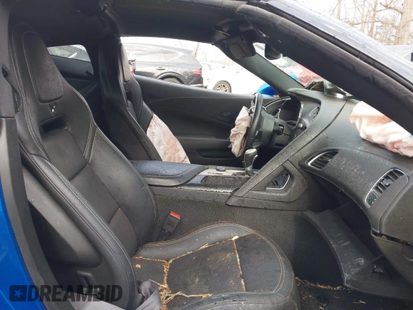 2014 Chevrolet Corvette Z51 3LT с VIN 1G1YM2D77E5120729, выставлен на аукционе IAAI как лот 41821347 с пробегом 19 747 миль миль и . История ставок и продаж доступна на DreamBid. Изображение 5.