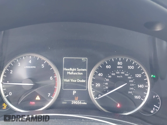 2018 Lexus NX with VIN JTJBARBZ1J2160087, listed as a IAAI auction lot 41975528 with 39,056 mi miles. Bid and sale history available at carsss.com. Image 7.