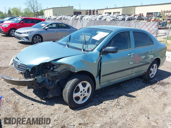 2005 Toyota Corolla CE with VIN 1NXBR32EX5Z373910, listed as a IAAI auction lot 42230582 with 64,004 mi miles and . Bid and sale history available at DreamBid. Image 2.