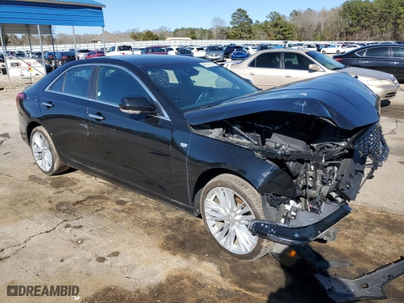 2023 Cadillac CT4 Premium Luxury with VIN 1G6DF5RK6P0132601, listed as a Copart auction lot 46547225 with NaN miles and Clean Title. Bid and sale history available at carsss.com. Image 4.