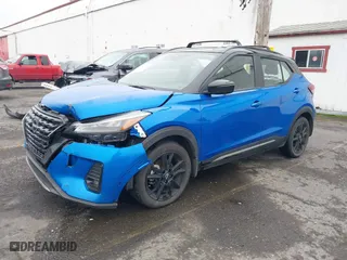 2022 Nissan Kicks SR with VIN 3N1CP5DVXNL507366, listed as a IAAI auction lot 41302567 with 43,268 mi miles. Bid and sale history available at carsss.com. Image 17.