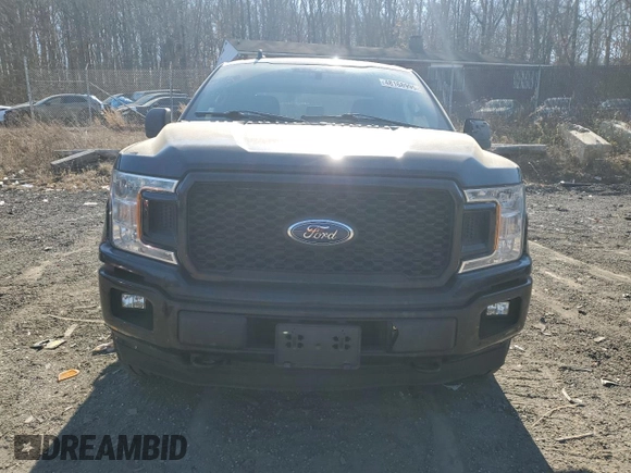 2020 Ford F-150 XL with VIN 1FTEX1EP0LKD59712, listed as a Copart auction lot 48168995 with 159,448 mi miles and Salvage Title. Bid and sale history available at carsss.com. Image 5.