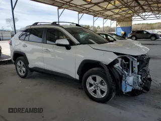 2021 Toyota RAV4 XLE with VIN 2T3W1RFV1MC136574, listed as a Copart auction lot 49177995 with 36,717 mi miles and Salvage Title. Bid and sale history available at carsss.com. Image 4.