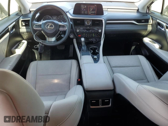 2021 Lexus RX with VIN 2T2AZMAA3MC202945, listed as a Copart auction lot 50166085 with 59,314 mi miles and Salvage Title. Bid and sale history available at carsss.com. Image 8.