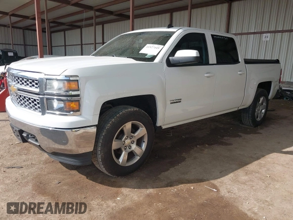 2014 Chevrolet Silverado 1500 LT with VIN 3GCPCREC2EG407544, listed as a IAAI auction lot 41527445 with 122,901 mi miles. Bid and sale history available at carsss.com. Image 2.