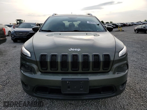 2018 Jeep Cherokee Latitude Plus with VIN 1C4PJMLB6JD602685, listed as a Copart auction lot 53741765 with 105,984 mi miles and Salvage title. Bid and sale history available at DreamBid. Image 5.