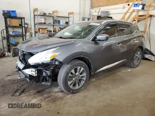 2016 Nissan Murano SL with VIN 5N1AZ2MH5GN149941, listed as a Copart auction lot 61137145 with 124,424 mi miles and Salvage title. Bid and sale history available at DreamBid. Image 1.