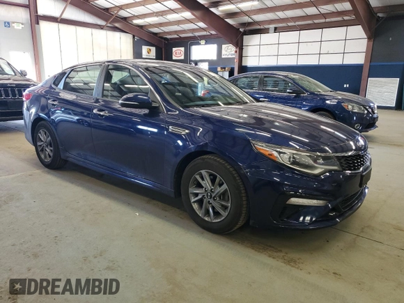 2019 Kia Optima LX with VIN 5XXGT4L38KG344857, listed as a Copart auction lot 48667805 with 78,365 mi miles and Salvage Title. Bid and sale history available at carsss.com. Image 4.