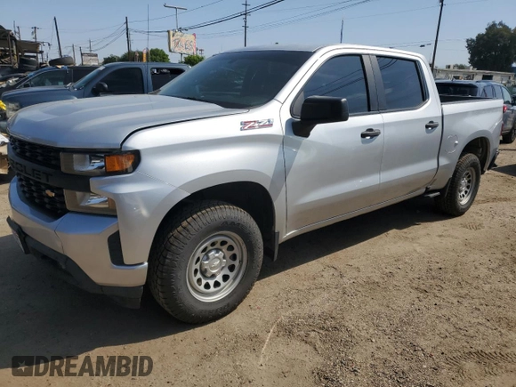2019 Chevrolet Silverado 1500 Work Truck with VIN 3GCPYAEH3KG206231, listed as a Copart auction lot 55625215 with 49,463 mi miles and Clean Title. Bid and sale history available at DreamBid. Image 2.