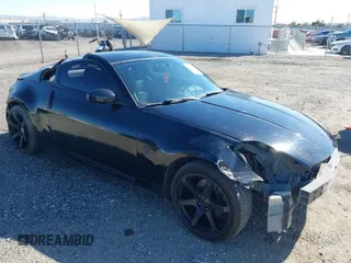 2004 Nissan 350Z Touring with VIN JN1AZ34D94M102990, listed as a IAAI auction lot 41830661 with 107,520 mi miles. Bid and sale history available at carsss.com. Image 1.