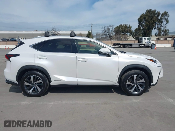 2021 Lexus NX 300h with VIN JTJGJRDZ2M5012553, listed as a IAAI auction lot 41850243 with 56,737 mi miles and . Bid and sale history available at DreamBid. Image 13.