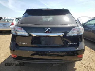 2010 Lexus RX 350 with VIN 2T2BK1BA6AC072743, listed as a Copart auction lot 53139315 with 205,754 mi miles and Salvage Title. Bid and sale history available at carsss.com. Image 6.