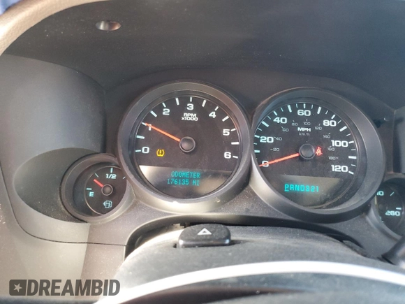 2011 Chevrolet Silverado 1500 Work Truck with VIN 1GCRCPEX0BZ461713, listed as a Copart auction lot 81480594 with 176,135 mi miles and Salvage Title. Bid and sale history available at DreamBid. Image 9.