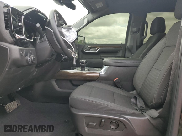 2023 Chevrolet Silverado 1500 with VIN 1GCPADE88PZ317807, listed as a Copart auction lot 51021005 with 22,571 mi miles and Salvage Title. Bid and sale history available at DreamBid. Image 7.