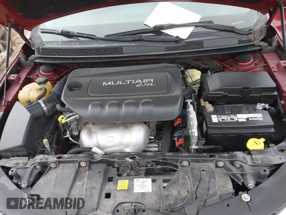 2015 Chrysler 200 Limited with VIN 1C3CCCAB4FN686369, listed as a IAAI auction lot 41509409 with 143,242 mi miles. Bid and sale history available at carsss.com. Image 10.