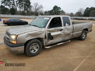2003 Chevrolet Silverado 1500 LS with VIN 1GCEC19T23E314224, listed as a Copart auction lot 44704185 with 195,422 mi miles and Salvage Title. Bid and sale history available at DreamBid. Image 1.