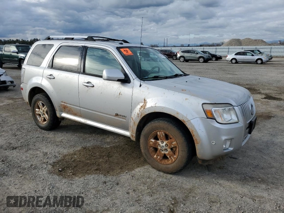 2010 Mercury Mariner Hybrid with VIN 4M2CN3K38AKJ17073, listed as a Copart auction lot 47829815 with 185,318 mi miles and Salvage Title. Bid and sale history available at carsss.com. Image 4.