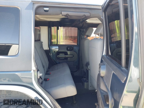 2008 Jeep Wrangler Unlimited Rubicon with VIN 1J4GA69178L544946, listed as a IAAI auction lot 42406893 with 181,440 mi miles and . Bid and sale history available at DreamBid. Image 8.