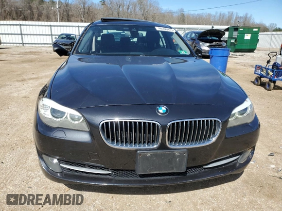 2013 BMW 5 Series 535i xDrive with VIN WBAFU7C54DDU71501, listed as a Copart auction lot 48206915 with 121,208 mi miles and Salvage Title. Bid and sale history available at carsss.com. Image 5.