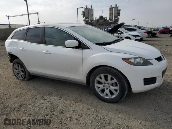 2007 Mazda CX-7 Touring with VIN JM3ER29LX70135606, listed as a Copart auction lot 52974395 with 207,938 mi miles and Salvage Title. Bid and sale history available at carsss.com. Image 4.