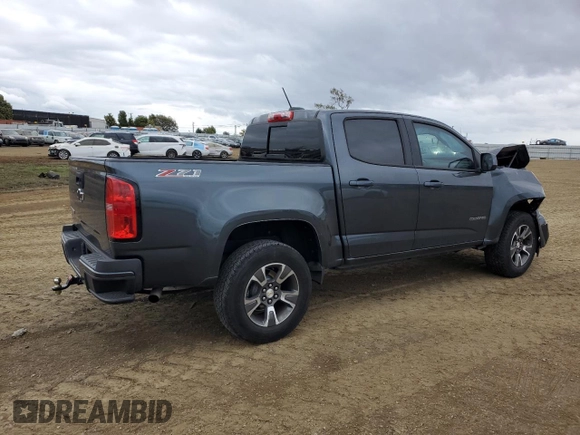 2016 Chevrolet Colorado 4WD Z71 with VIN 1GCGTDE34G1387088, listed as a Copart auction lot 48334255 with 78,099 mi miles and Salvage Title. Bid and sale history available at carsss.com. Image 3.