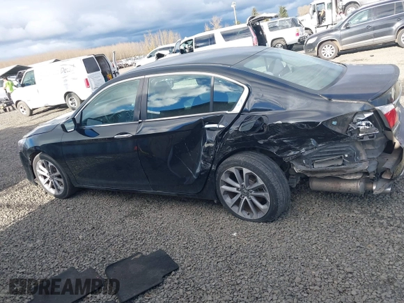 2014 Honda Accord Sedan Sport with VIN 1HGCR2F50EA176972, listed as a IAAI auction lot 41708707 with 124,310 mi miles. Bid and sale history available at carsss.com. Image 14.