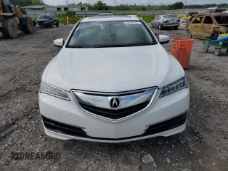2017 Acura TLX with VIN 19UUB1F35HA005446, listed as a Copart auction lot 60146105 with 67,352 mi miles and Salvage title. Bid and sale history available at DreamBid. Image 5.