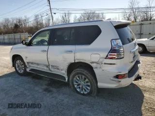2018 Lexus GX with VIN JTJBM7FXXJ5202064, listed as a Copart auction lot 48698065 with 99,196 mi miles and Salvage Title. Bid and sale history available at carsss.com. Image 2.