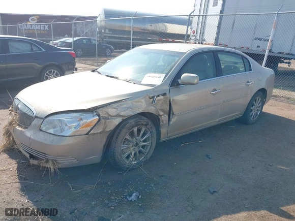 2007 Buick Lucerne V6 CXL with VIN 1G4HD57297U160596, listed as a IAAI auction lot 39925146 with 180,465 mi miles. Bid and sale history available at carsss.com. Image 2.
