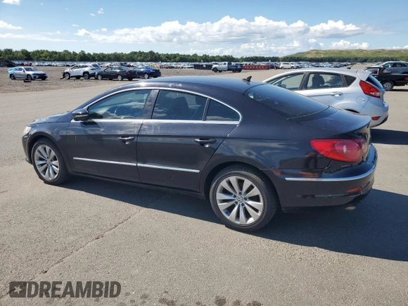 2010 Volkswagen CC Sport with VIN WVWNN7AN6AE548633, listed as a Copart auction lot 61545714 with 122,097 mi miles and Non Repairable. Bid and sale history available at carsss.com. Image 2.