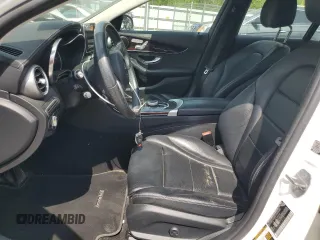 2017 Mercedes-Benz C 300 with VIN 55SWF4KBXHU228730, listed as a Copart auction lot 54656695 with 97,503 mi miles and Salvage title. Bid and sale history available at DreamBid. Image 7.