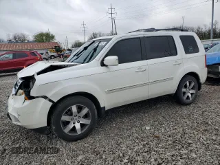 2012 Honda Pilot Touring with VIN 5FNYF4H96CB074377, listed as a Copart auction lot 48579125 with 231,256 mi miles and Salvage Title. Bid and sale history available at carsss.com. Image 1.