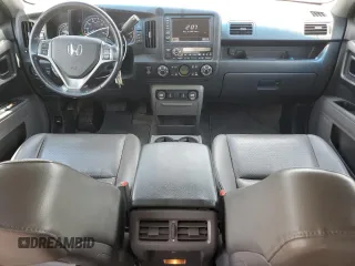 2012 Honda Ridgeline RTL with VIN 5FPYK1F56CB002709, listed as a Copart auction lot 62642495 with 116,416 mi miles and Salvage title. Bid and sale history available at DreamBid. Image 8.
