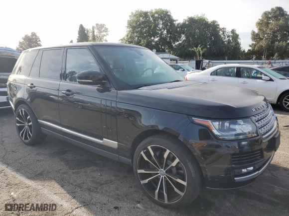2014 Land Rover Range Rover Supercharged with VIN SALGS2TF0EA194253, listed as a Copart auction lot 50962325 with 109,200 mi miles and Salvage Title. Bid and sale history available at carsss.com. Image 4.
