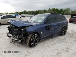 2020 BMW X3 M Competition z VIN 5YMTS0C04L9B85649, wystawiony jako Copart lot #46350993 z przebiegiem Nie podano mil oraz . Historia ofert i sprzedaży dostępna na DreamBid. Obrazek 1.