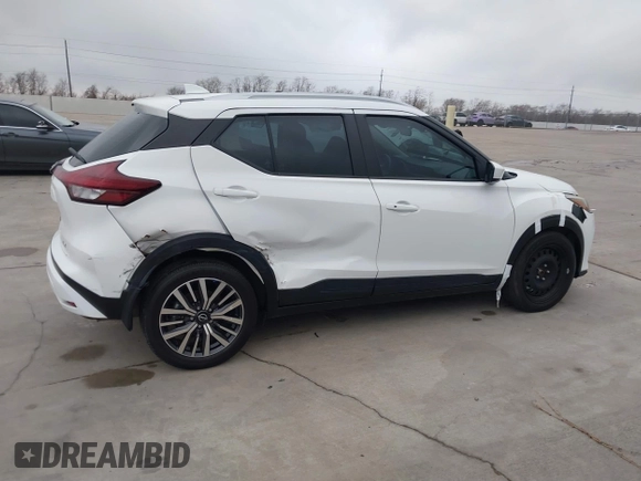 2023 Nissan Kicks SV with VIN 3N1CP5CV5PL487743, listed as a IAAI auction lot 41401511 with 24,670 mi miles. Bid and sale history available at carsss.com. Image 13.
