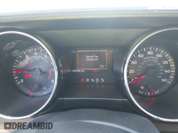 2017 Ford Mustang V6 with VIN 1FA6P8AM2H5301637, listed as a IAAI auction lot 41752585 with 72,132 mi miles and . Bid and sale history available at carsss.com. Image 7.