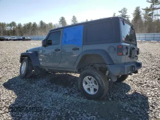 2018 Jeep Wrangler Unlimited Sport S z VIN 1C4HJXDG8JW259625, wystawiony jako Copart lot #46601415 z przebiegiem Nie podano mil oraz Szkoda całkowita • Salvage title. Historia ofert i sprzedaży dostępna na DreamBid. Obrazek 2.