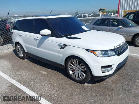 2016 Land Rover Range Rover Sport Dynamic with VIN SALWR2EF5GA582800, listed as a IAAI auction lot 42201483 with 136,270 mi miles and . Bid and sale history available at DreamBid. Image 1.