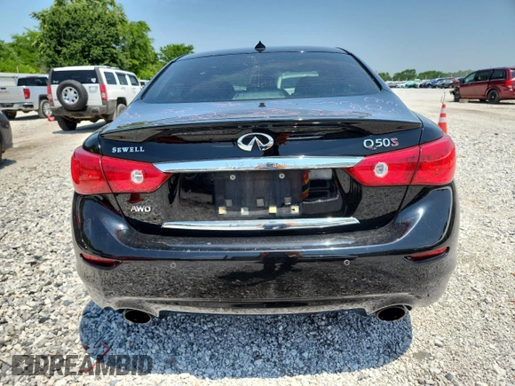 2015 Infiniti Q50 Premium z VIN JN1BV7AR7FM392527, wystawiony jako Copart lot #60489105 z przebiegiem 189 759 mil mil oraz Szkoda całkowita • Salvage title. Historia ofert i sprzedaży dostępna na DreamBid. Obrazek 6.