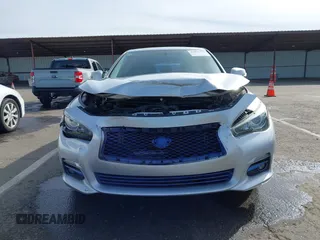 2014 Infiniti Q50 Premium with VIN JN1BV7AP2EM679481, listed as a IAAI auction lot 41836371 with 133,393 mi miles. Bid and sale history available at carsss.com. Image 11.