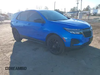 2024 Chevrolet Equinox LS z VIN 3GNAXSEGXRL126374, wystawiony jako IAAI lot #41644168 z przebiegiem 14 321 mil mil oraz . Historia ofert i sprzedaży dostępna na DreamBid. Obrazek 1.
