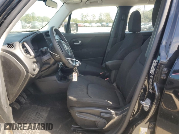 2017 Jeep Renegade Sport with VIN ZACCJAAH5HPE97377, listed as a Copart auction lot 47467545 with 128,006 mi miles and Salvage title. Bid and sale history available at DreamBid. Image 7.